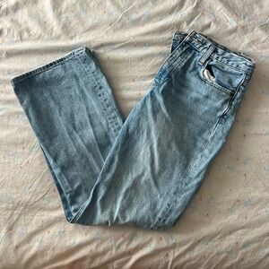 Denim Forum - The Marianne Mid Loose Flare Jeans 32L